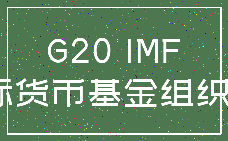 G20 IMF_国际货币基金组织 20