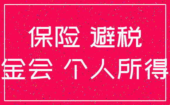 保险 避税_基金会 个人所得税