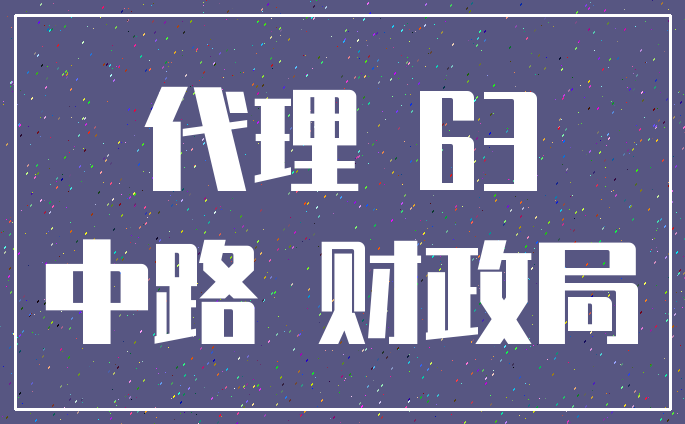 代理 63_中路 财政局