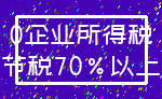 0企业所得税_节税70%以上