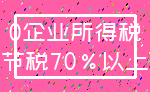 0企业所得税_节税70%以上