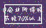 0企业所得税_节税70%以上