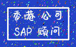 香港 公司_SAP 顾问