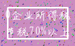 0企业所得税_节税70%以上