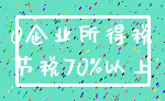 0企业所得税_节税70%以上