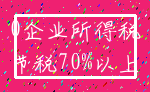 0企业所得税_节税70%以上