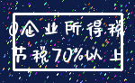 0企业所得税_节税70%以上