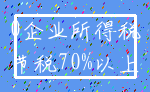 0企业所得税_节税70%以上